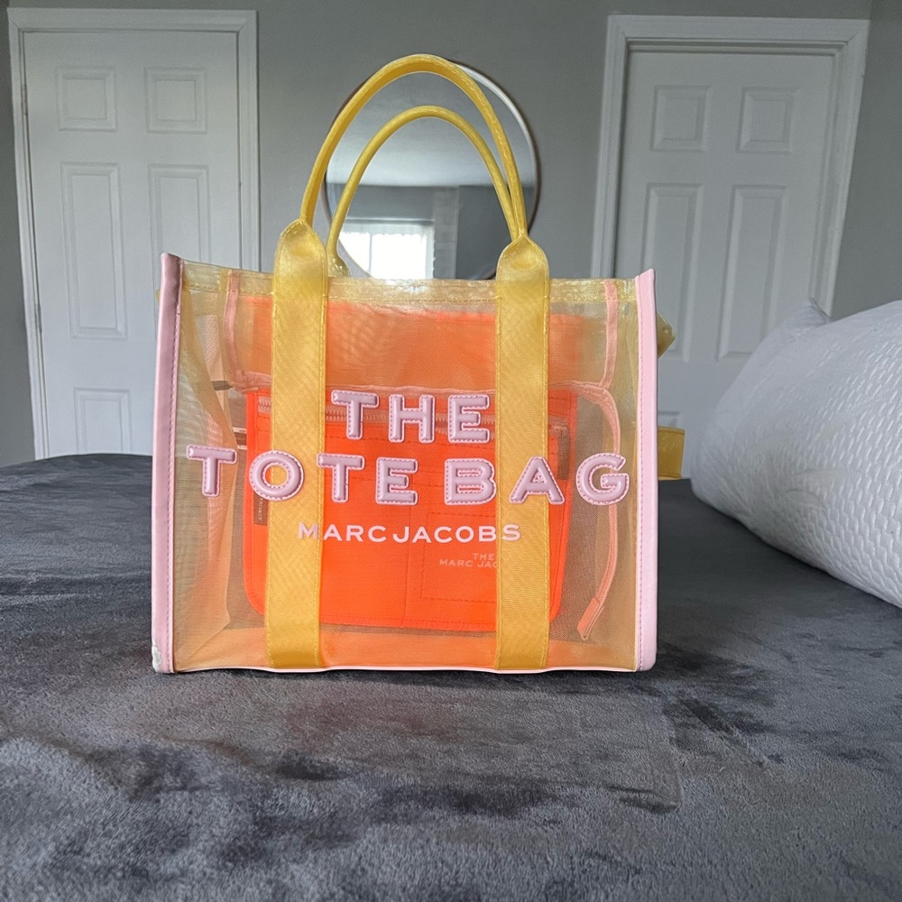 March Jacobs Mesh Colorful Tote